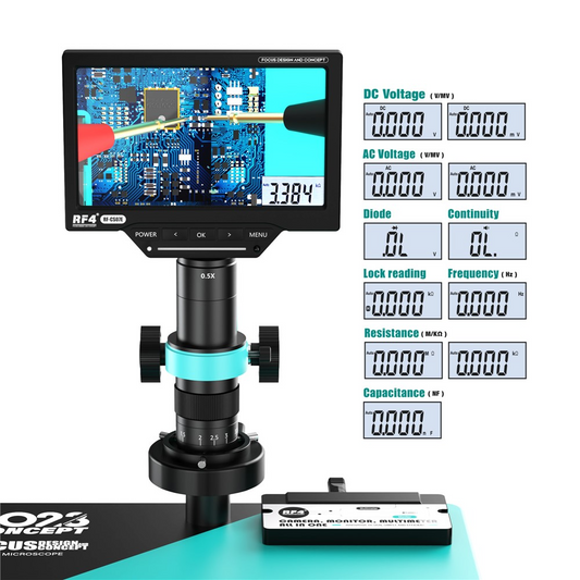 Microscópio com Monitor RF4 RF-50M