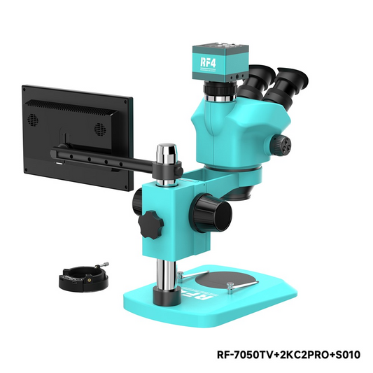 Microscópio com Monitor e Câmara RF4 RF-7050TV + 2KC2PRO + S010