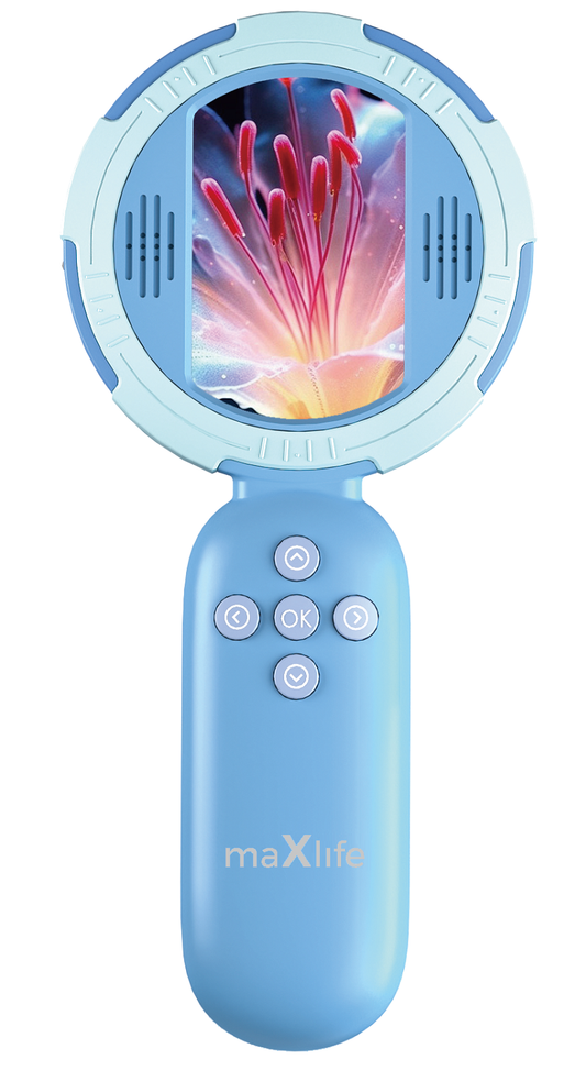 Microscópio MaXlife MXDM-100, Azul