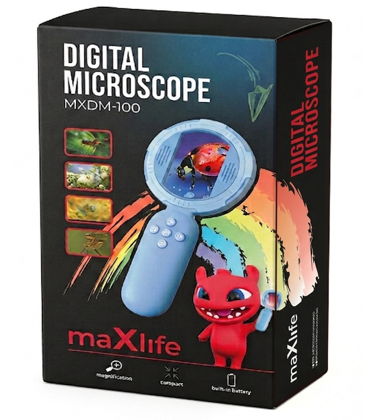 Microscópio MaXlife MXDM-100, Azul