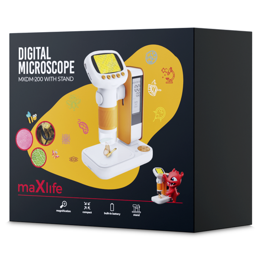 Microscópio MaXlife MXDM-200, Laranja