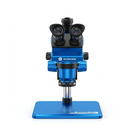 Microscópio Sunshine M8T Ultra, Azul