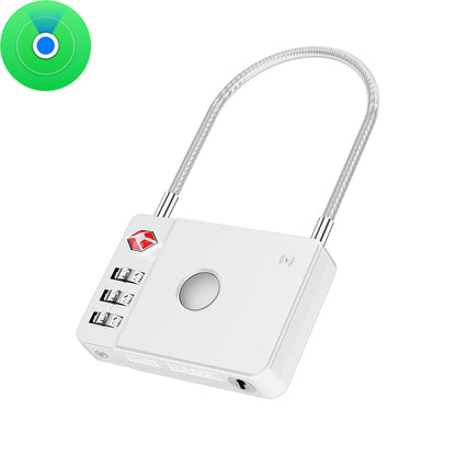 MiLi SmartTag MiLock Luggage para iOS Series, Branco HD-P16-L
