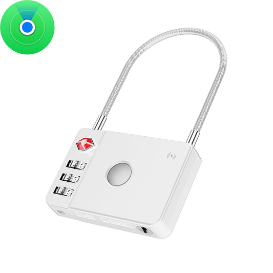 MiLi SmartTag MiLock Luggage para iOS Series, Branco HD-P16-L