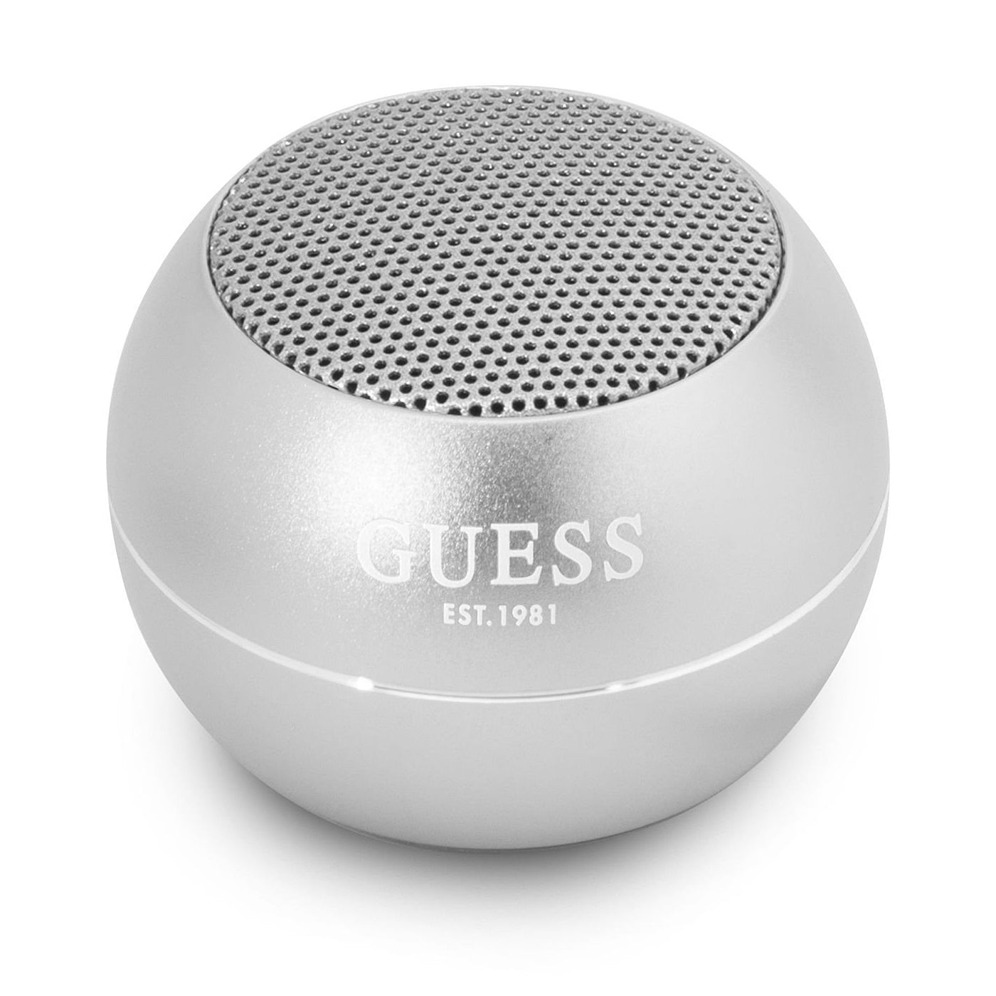 Coluna Portátil Bluetooth Guess, 3W, Prateada