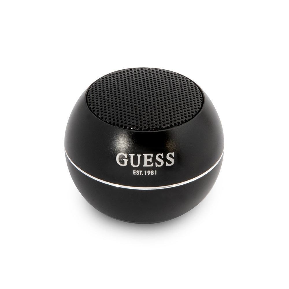 Coluna Portátil Bluetooth Guess, 3W, Preta