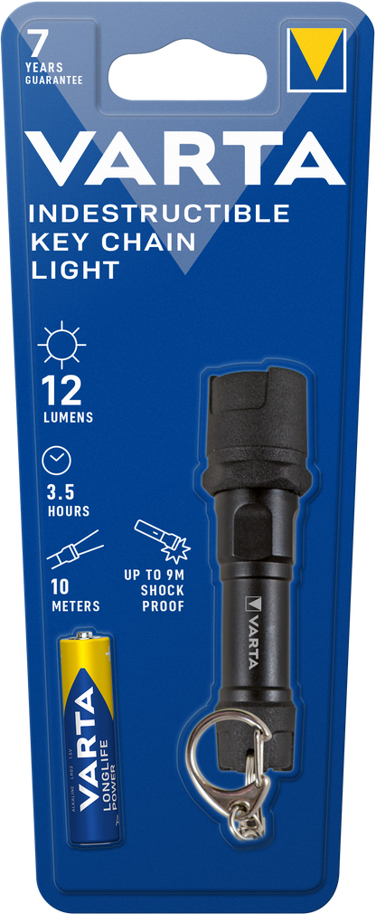 Lanterna LED INDESTRUTÍVEL Varta, 12lm, IPX4