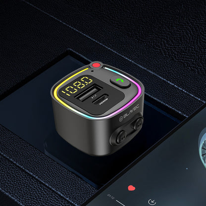 Modulador FM Bluetooth Blavec Flash TR-02, 1 x USB-A - 1 x USB-C