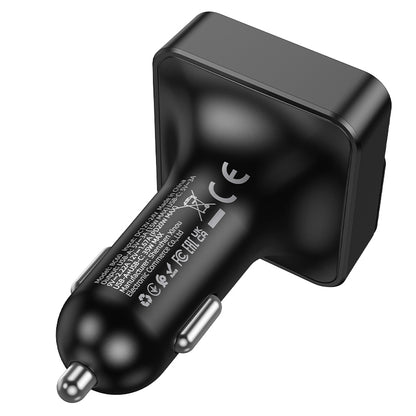 Modulador FM Bluetooth Borofone BC60 Hero, 2 x USB-A - 1 x USB-C