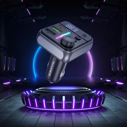 Modulador FM Bluetooth Borofone BC50 Ascenso, 2 x USB-A - 1 x USB-C