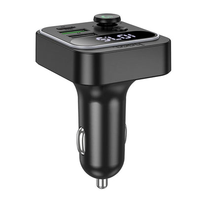 Modulador FM Bluetooth HOCO E85, 2 x USB-A - 1 x USB-C