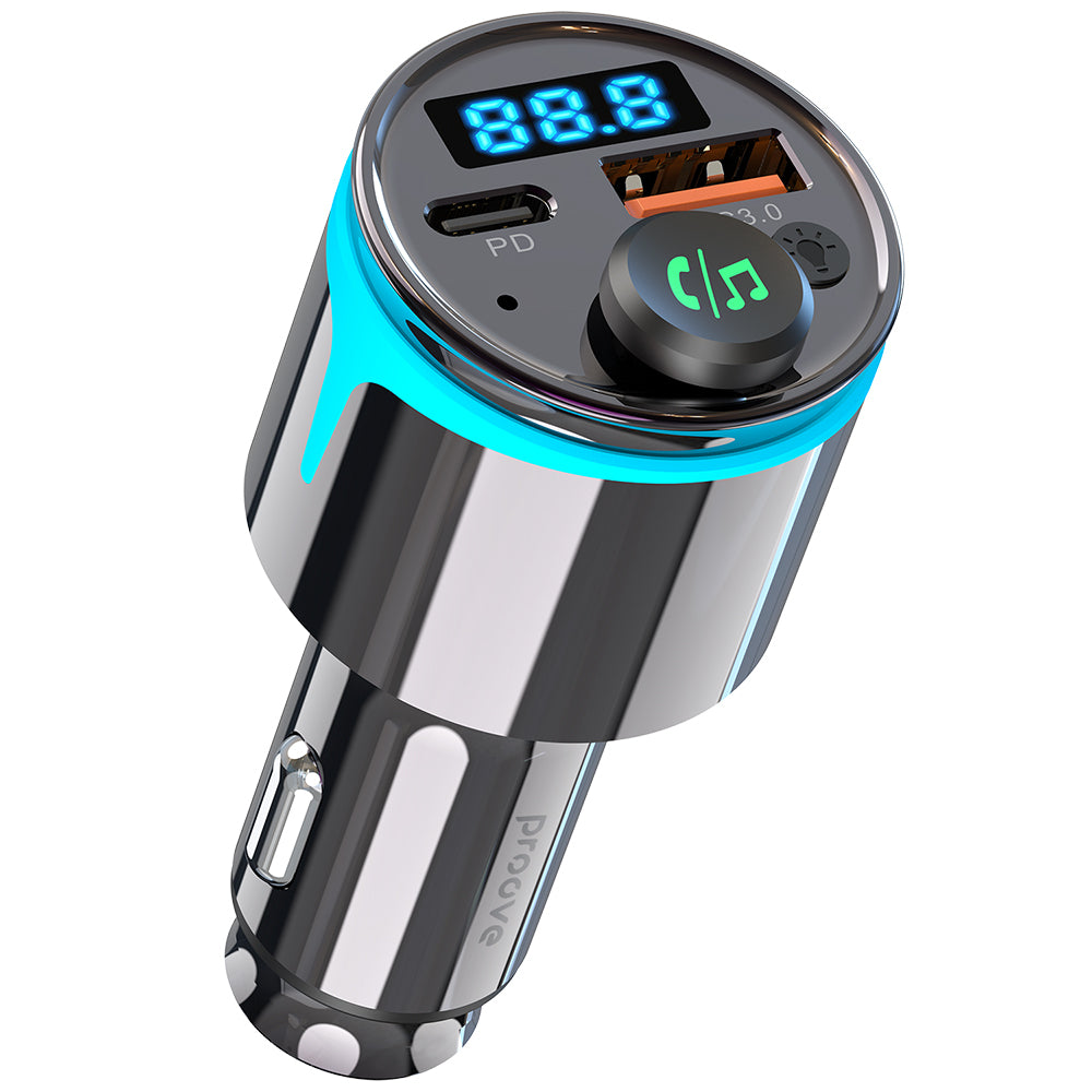 Modulador FM Bluetooth Proove, 1 x USB-A - 1 x USB-C FMNX30110001