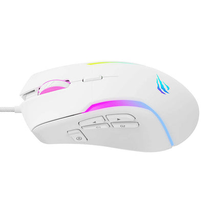 Mouse Gaming Wired USB HAVIT MS1033, RGB, 800DPI - 8000DPI, Branco