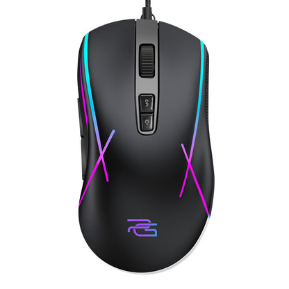 Mouse Gaming Wired USB Proove Defiant, RGB, 7200DPI, Preto CMDE00000102
