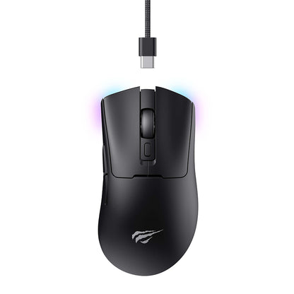 Mouse Gaming Wireless HAVIT MS966WB, 800DPI - 10000DPI, Preto