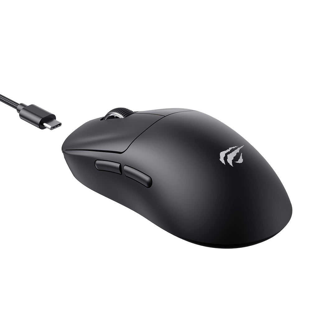 Mouse Gaming Wireless HAVIT MS970WB Pro, 800DPI - 12000DPI, BT / Wi-Fi / Com fio, Preto