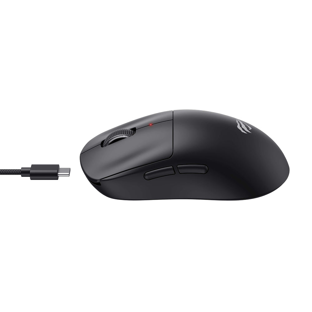 Mouse Gaming Wireless HAVIT MS970WB Pro, 800DPI - 12000DPI, BT / Wi-Fi / Com fio, Preto