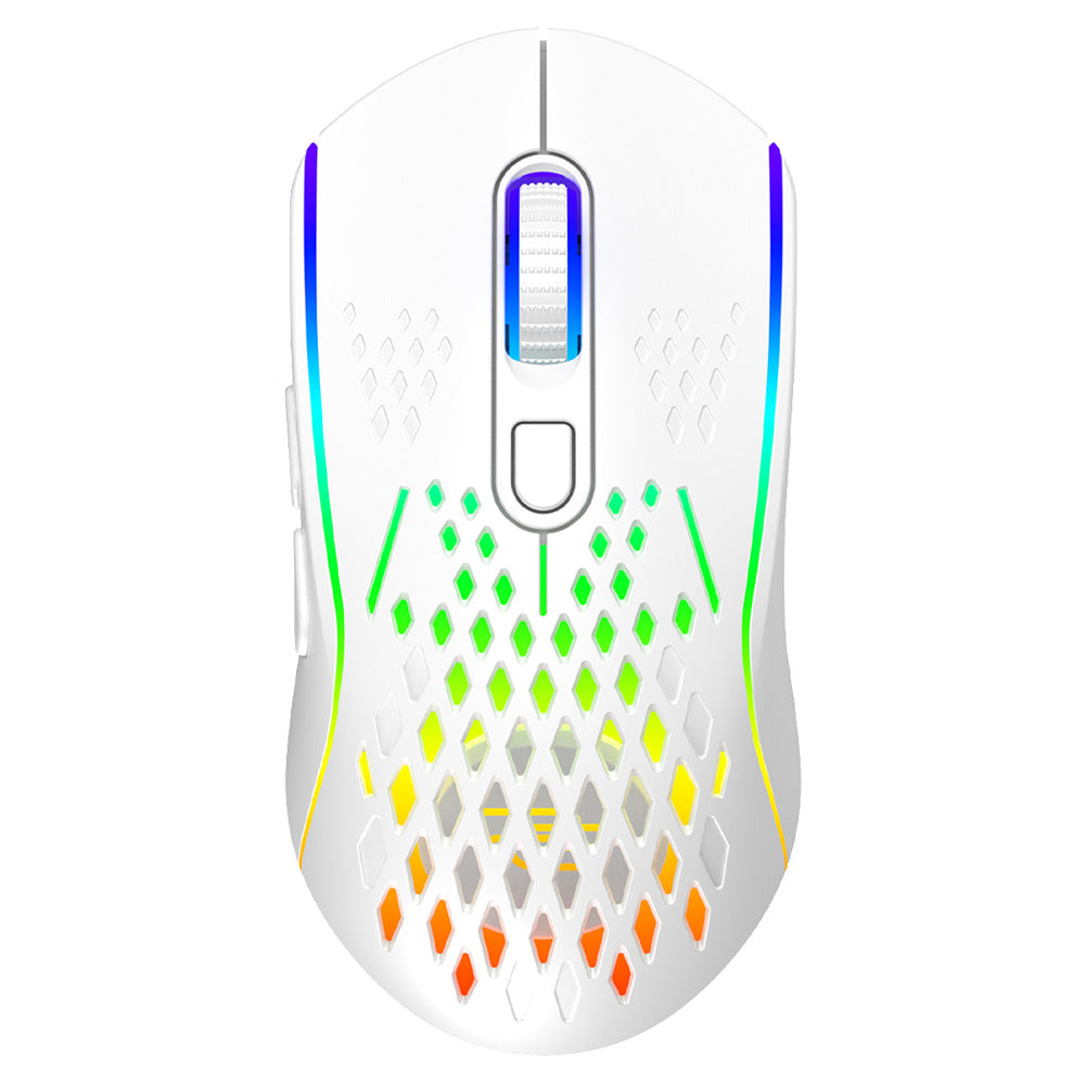 Mouse Gaming Wireless Proove Buzz, RGB, 800DPI - 4800DPI, Branco WMBU00022402