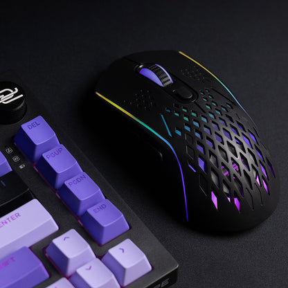 Mouse Gaming Wireless Proove Buzz, RGB, 800DPI - 4800DPI, Branco WMBU00022402