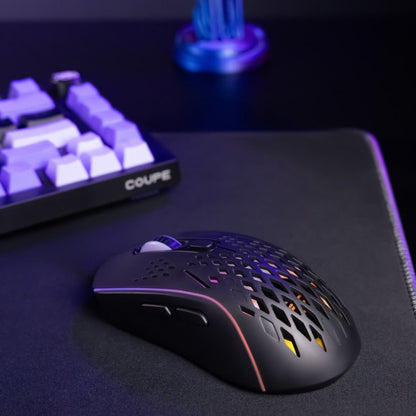 Mouse Gaming Wireless Proove Buzz, RGB, 800DPI - 4800DPI, Branco WMBU00022402