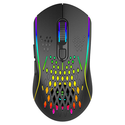 Mouse Gaming Wireless Proove Buzz, RGB, 800DPI - 4800DPI, Preto WMBU00022401