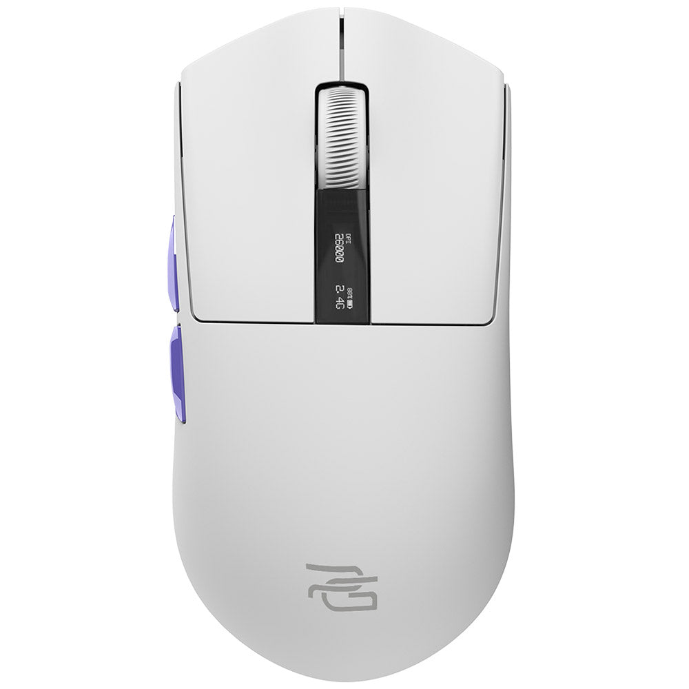 Mouse Gaming Wireless Proove Jester, 800DPI - 26000DPI, Display OLED, Branco WMJS00022002