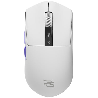 Mouse Gaming Wireless Proove Jester, 800DPI - 26000DPI, Display OLED, Branco WMJS00022002