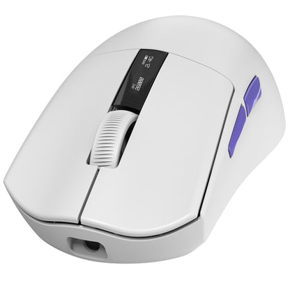 Mouse Gaming Wireless Proove Jester, 800DPI - 26000DPI, Display OLED, Branco WMJS00022002