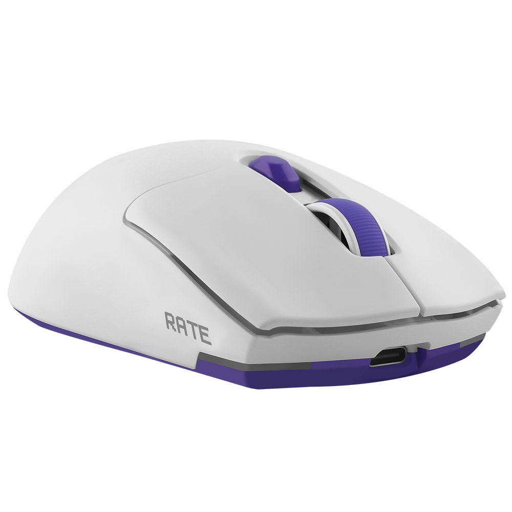 Mouse Gaming Wireless Proove Rate Edição Especial, 800DPI - 12000DPI, Branco CMRTWRS03002