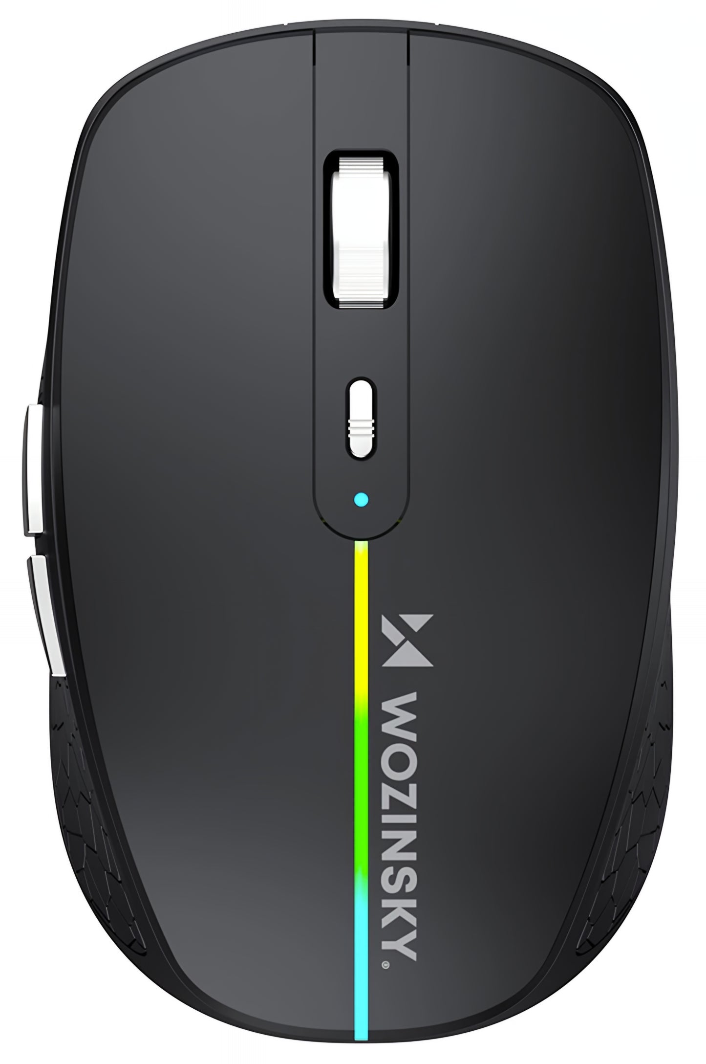 Rato Gaming Sem Fios WZK WMGK-1132, 1600DPI, RGB, BT / Wi-Fi, Preto