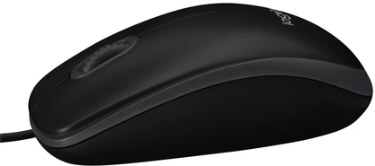 Mouse Wired USB Logitech B100, 1000DPI, Preto 910-003357