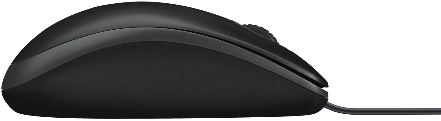 Mouse Wired USB Logitech B100, 1000DPI, Preto 910-003357