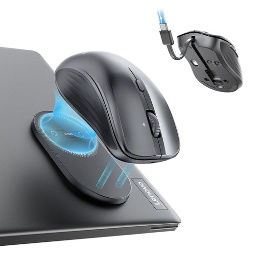 Mouse Wireless ESR MagMouse, 800DPI - 4800DPI, Cinzento