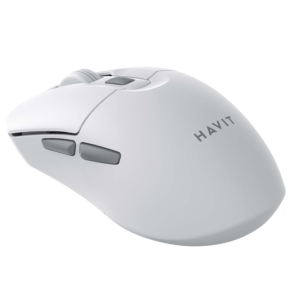 Mouse Wireless HAVIT MS59WB, 800DPI - 1600DPI, Branco