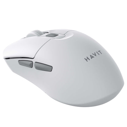 Mouse Wireless HAVIT MS59WB, 800DPI - 1600DPI, Branco