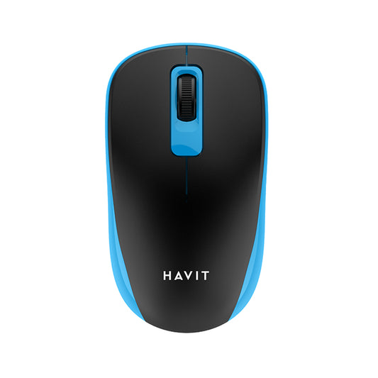 HAVIT MS626GT Wireless Mouse, 1200DPI, Black Blue