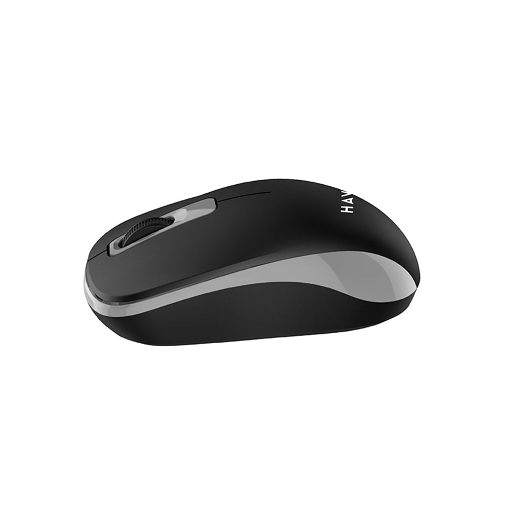 Mouse Wireless HAVIT MS626GT, 1200DPI, Preto Cinzento