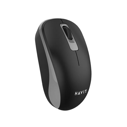 Mouse Wireless HAVIT MS626GT, 1200DPI, Preto Cinzento
