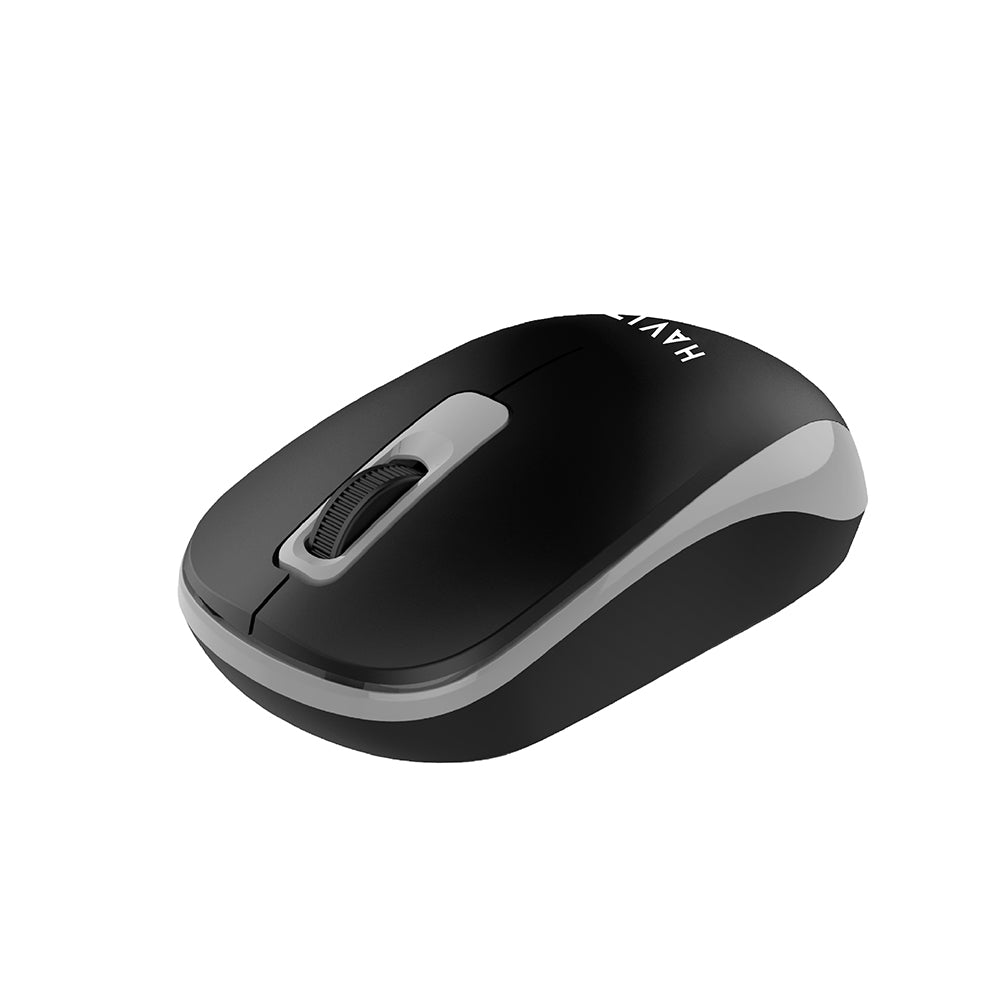 Mouse Wireless HAVIT MS626GT, 1200DPI, Preto Cinzento