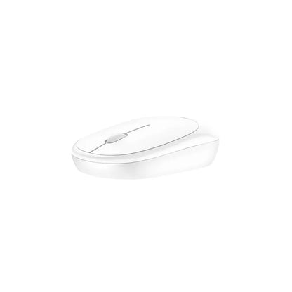 Mouse Wireless HOCO DI04, 1200DPI, BT / Wi-Fi, Branco