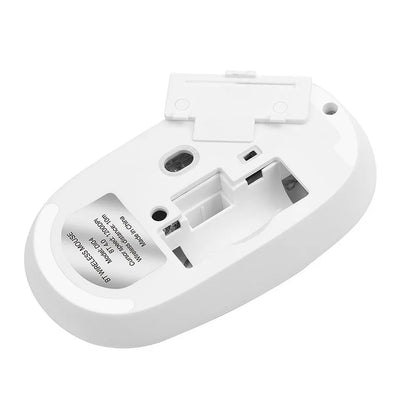 Mouse Wireless HOCO DI04, 1200DPI, BT / Wi-Fi, Branco