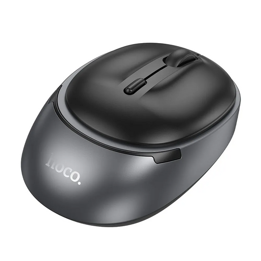 Mouse Wireless HOCO GM34, 1600DPI, BT / Wi-Fi, Preto