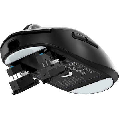 Mouse Wireless Proove RC Raider 8K, 800DPI - 32000DPI, BT / Wi-Fi / Com fio, Preto WMRR00122001