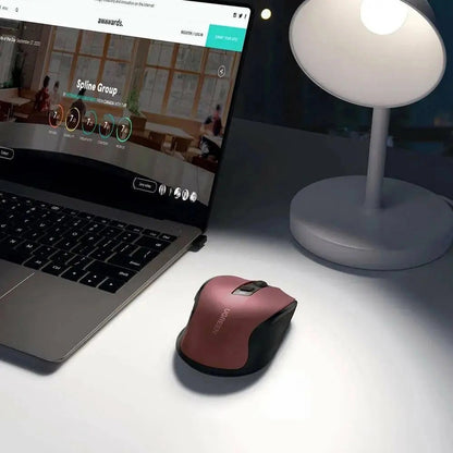 Mouse Wireless UGREEN MU006, 4000DPI, Vermelho