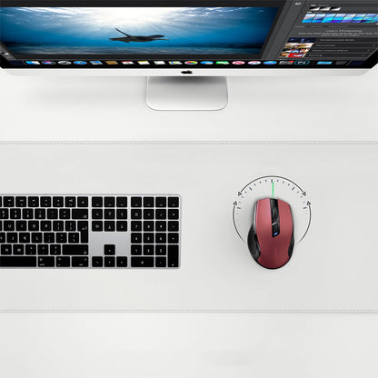 Mouse Wireless UGREEN MU006, 4000DPI, Vermelho