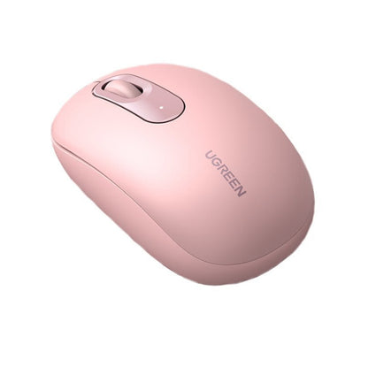 Mouse Wireless UGREEN MU105, 2400DPI, Rosa