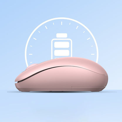 Mouse Wireless UGREEN MU105, 2400DPI, Rosa