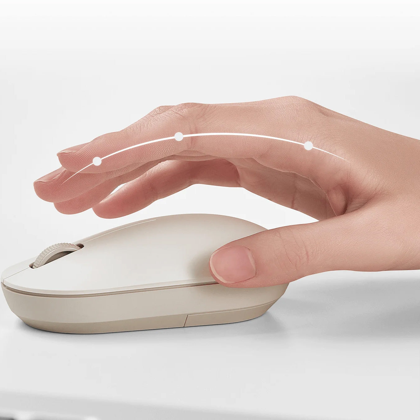 Mouse Wireless Xiaomi Lite 2, Branco BHR8915GL