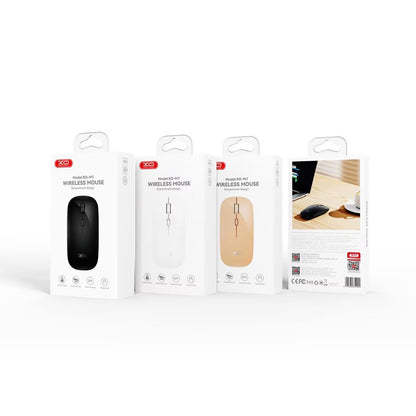 Mouse Wireless XO Design M7 Stylish Glossy, Branco