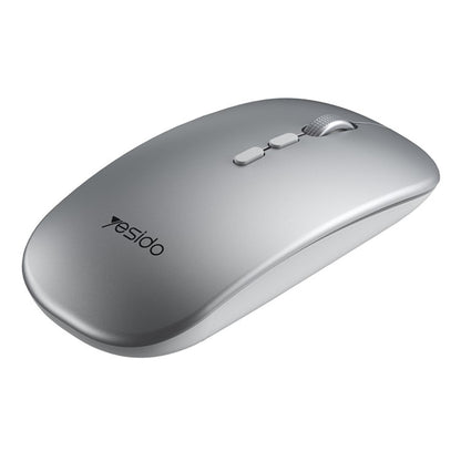 Mouse Wireless Yesido KB15, 800DPI - 1600DPI, Prateado